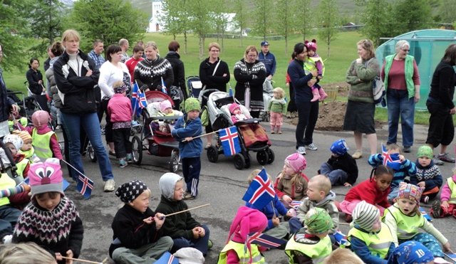 17. júní skrúðganga