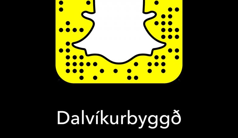 Dalvíkurbyggð á snapchat