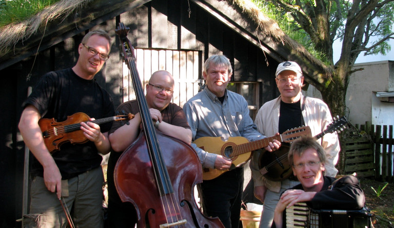 South River Band í menningarhúsinu Bergi að kvöldi Fiskidags