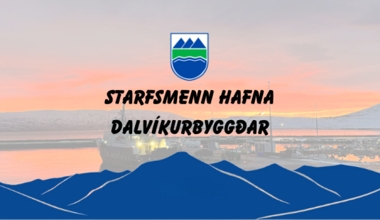 Starfsmenn Hafna Dalvíkurbyggðar.