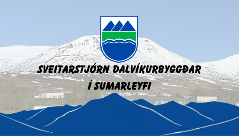 Sveitarstjórn Dalvíkurbyggðar í sumarleyfi.
