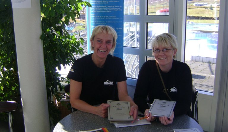 Fréttir af sunddeginum mikla á Dalvík