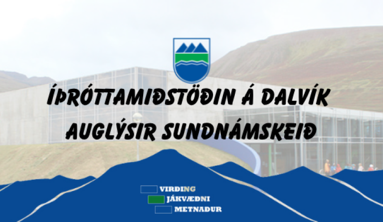 Íþróttamiðstöðin á Dalvík auglýsir sundnámskeið í Sundlauginni á Dalvík vorið 2024