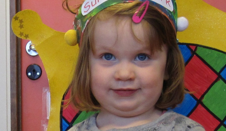 Sunneva Björk 3 ára