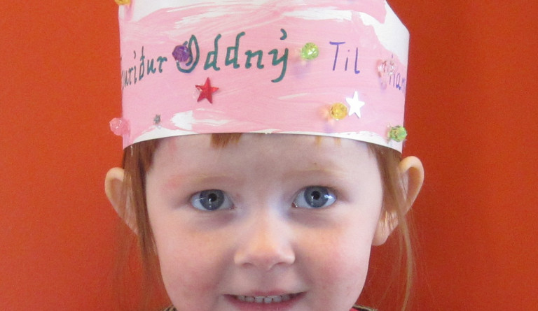 Þuríður Oddný 3 ára