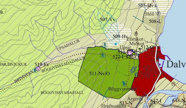 Vatnsveitumannvirki við Brimnesá