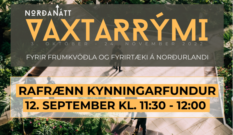 Kynningarfundur Vaxtarýmis