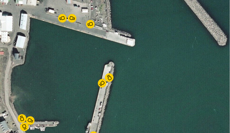 Vefmyndavélar á Dalvíkurhöfn