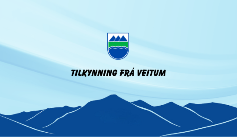 Tilkynning frá veitum-Árskógssandur