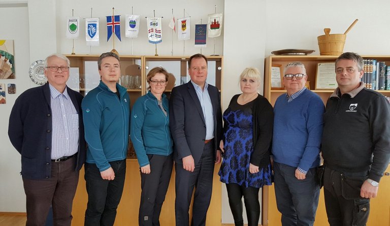 Viðlagatryggingar Íslands heimsækja Dalvíkurbyggð