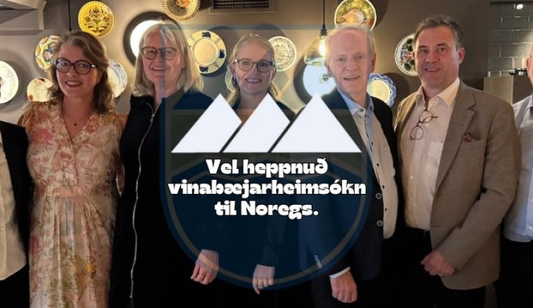 Vel heppnuð vinabæjarferð til Noregs.
