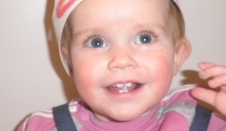 Víóla Mjöll 1 árs