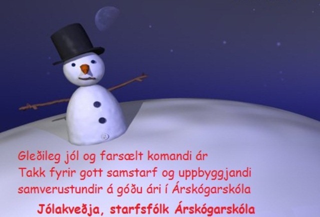 Gleðileg jól!
