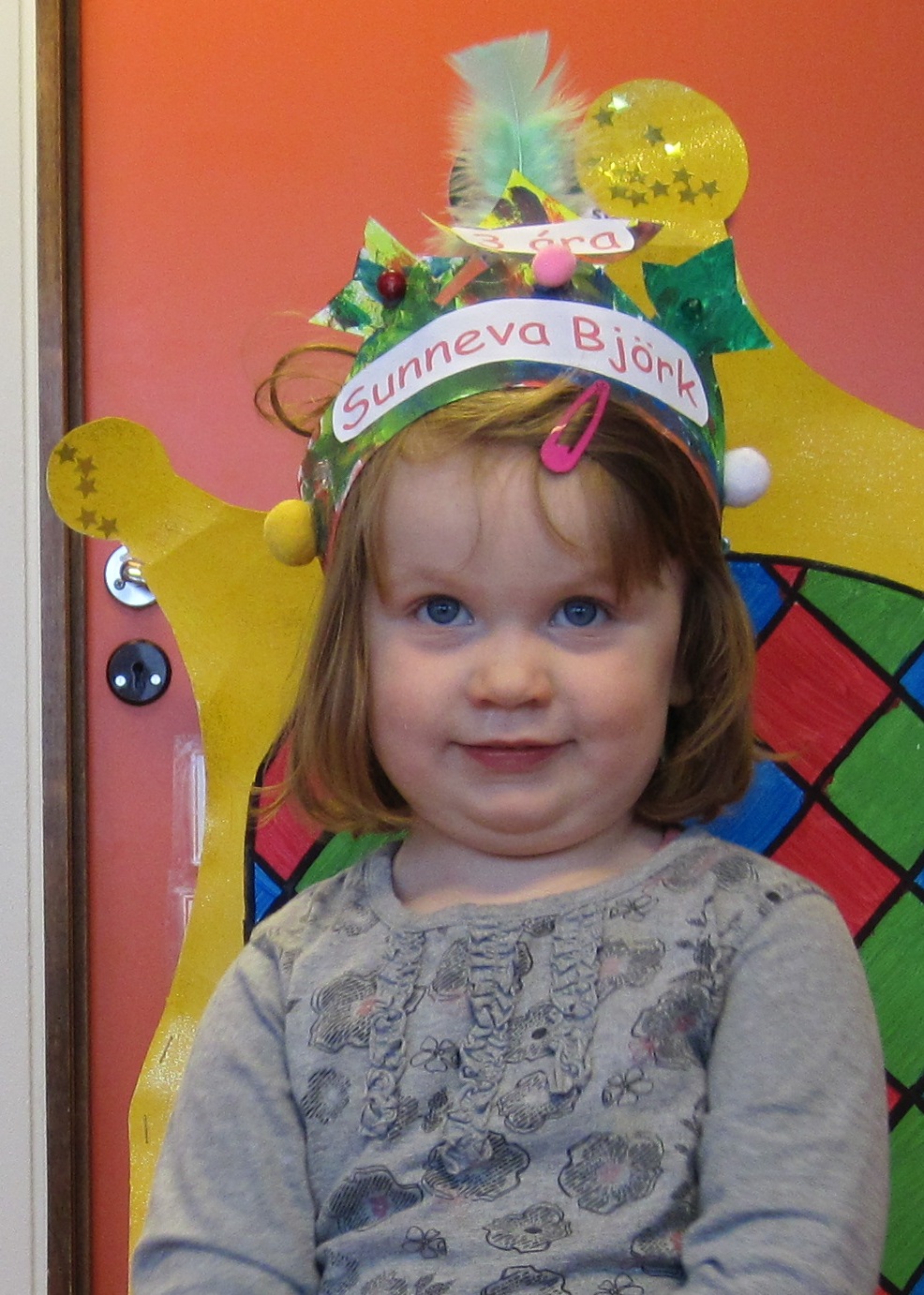 Sunneva Björk 3 ára