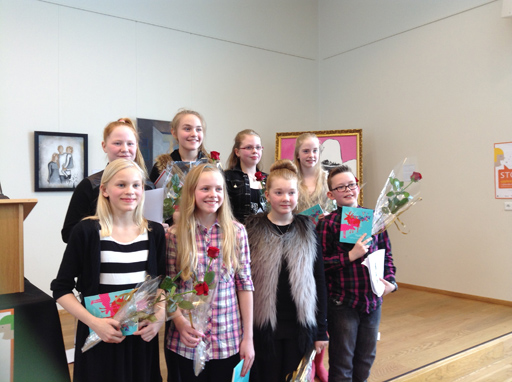 Stóra upplestrarkeppnin 2014